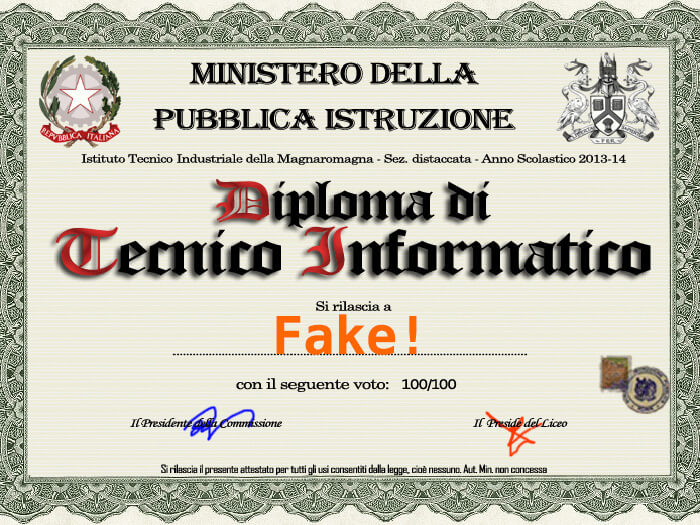 fake!