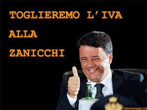 toglieremo l'iva alla zanicchi
